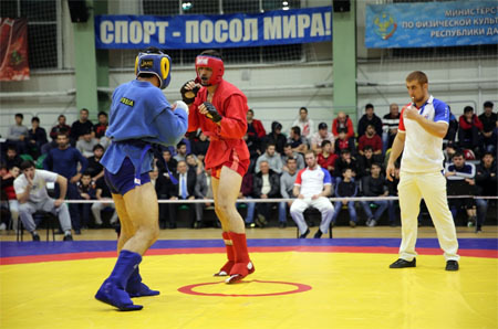 С 23 по 24 января 2017 года в центре профессиональной подготовки Министерства внутренних дел по Республике Дагестан прошел лично-командный чемпионат по самозащите без оружия (самбо) среди сотрудников МВД по Республике Дагестан С 23 по 24 января 2017 года в центре профессиональной подготовки Министерства внутренних дел по Республике Дагестан прошел лично-командный чемпионат по самозащите без оружия (самбо) среди сотрудников МВД по Республике Дагестан